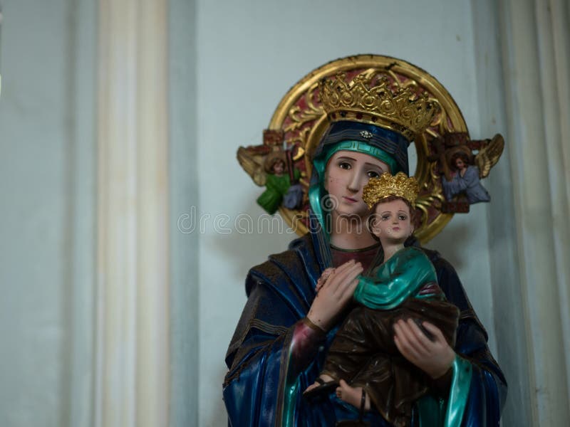 我们的夫人Cathedral诞生是名字给出一个宗教大厦 图库摄影